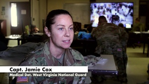 Medics in the WVANG conduct annual sustainment training