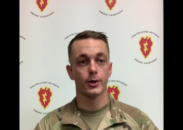 Spc. Paul Presti 25th ID Sponsorship video