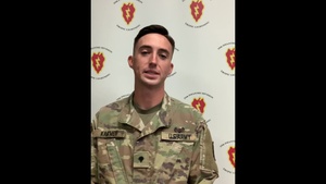 Spc. Ethan Kammer 25th ID Sponsorship Video