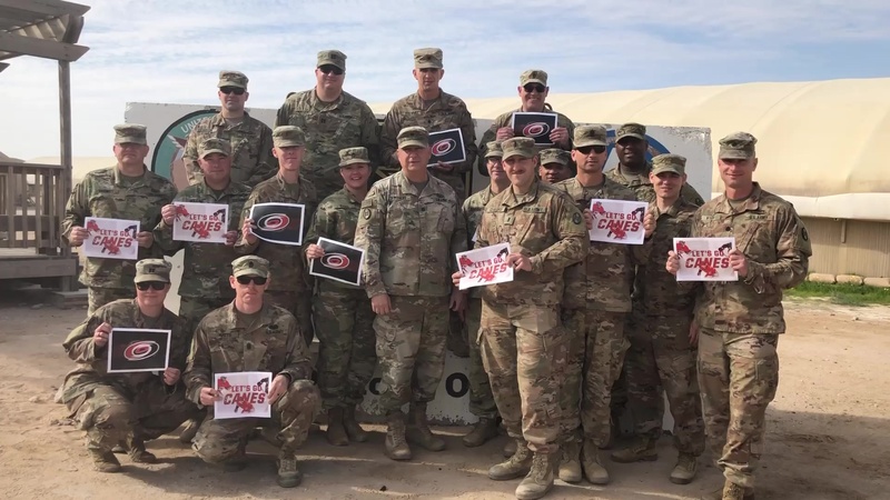 30th ABCT sends shout-out to Carolina Hurricanes