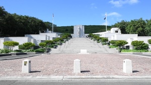 SECNAV Visits the National Memorial Cemetary of the Pacific