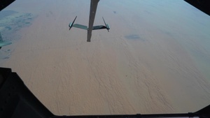 908th Expeditionary Air Refueling Squadron refuels F-15Es