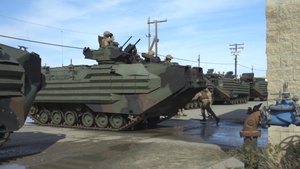 Iron Fist 2020: US Marines and Japan Ground Self-Defense Force soldiers train with assault amphibious vehicles