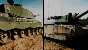 Tank vs Tank: UK Challenger 2 and French Leclerc go head to head - International Version