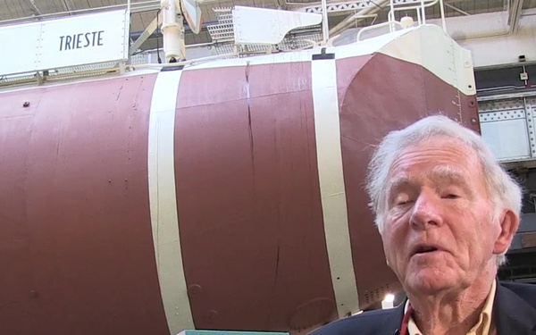 Retired Capt. Don Walsh, USN, discusses Trieste