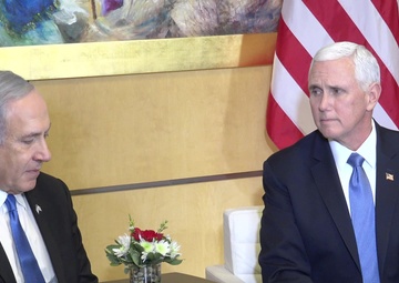VPOTUS, U.S. Ambassador, Israeli Prime Minister Netanyahu Hold Meeting in Jerusalem