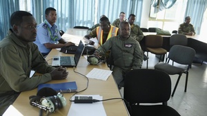 Airmen in Ethiopia