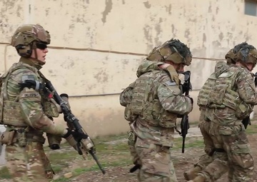 82nd Airborne Base Defense Exercise