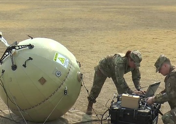 CSS VSAT Inflatable Satellite Antenna Pumps up Readiness