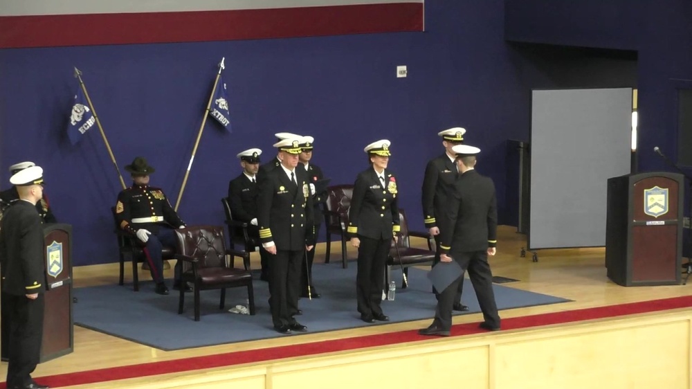 DVIDS Video Navy Officer Candidate School (OCS) Graduation