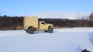 JLTVs in the Snow