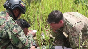 82nd Airborne Medics Simulate Casualty Operation in Colombia