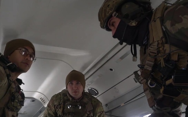 Emerald Warrior 20-1 C-145 Egress Training