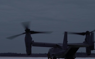 CV-22 Osprey Take Offs at Emerald Warrior 20-1