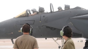 F-15 Footage at Prince Sultan Air Base, Kingdom of Saudi Arabia
