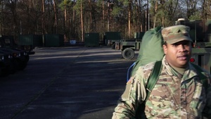 21st Special Troops Battalion deploys to Bergen-Hohne to facilitate DEFENDER-Europe 20