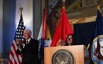 Second Lady and Vice President address military spouses in Rome, Italy Instagram