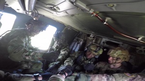 First Person of 82nd Paratrooper conducting operations with Colombian Partners