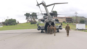 Iron Fist 2020: US Marines and Japan Ground Self-Defense Force soldiers Fast rope CH-53E Stallion