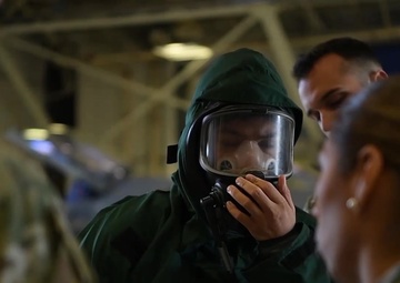 Lt. Gen. Brad Webb AETC Commander visits the 149th Fighter Wing