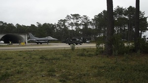 480th Expeditionary Fighter Squadron arrives in Portugal