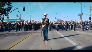 3rd MAW Band at the Tournament of Roses Parade 2020