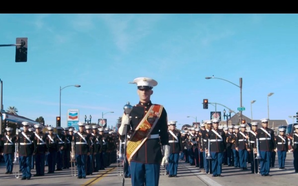 3rd MAW Band at the Tournament of Roses Parade 2020