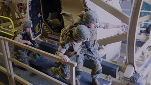 3/3 conducts Dry Roll Over Egress training