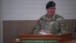USARAF Assumption of Responsibility Ceremony