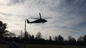 MEDEVAC Soldiers train in disaster scenario