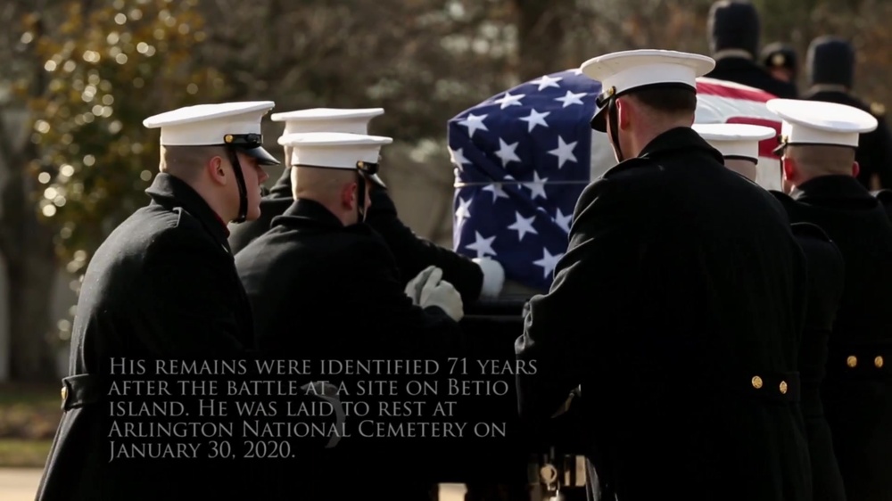 DVIDS - Video - Barracks Marines Lay WWII Marine Pfc. Michael Kocopy To ...