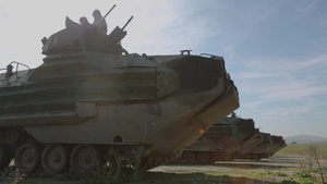 Iron Fist 2020: US Marines and Japan Ground Self-Defense Force soldiers assault amphibious vehicle gunnery training