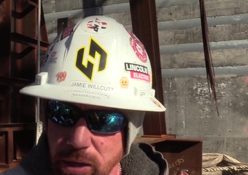 Last concrete shell placed at Kentucky Lock