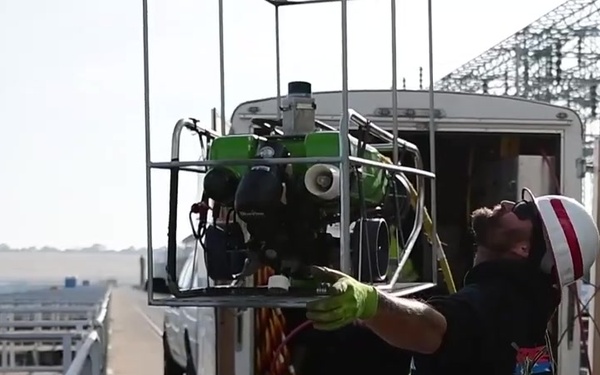 Under Water inspection with Remotely operated Vehicle ROV