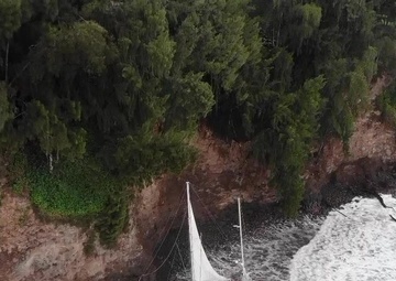 Coast Guard, responders to remove all potential pollutants from grounded vessel off Hilo