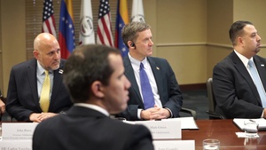 USAID Administrator Mark Green meeting with Venezuela Interim President Juan Guaido