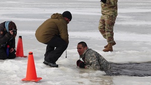 CWOC Class 20-03 student completes cold-water immersion training at Fort McCoy
