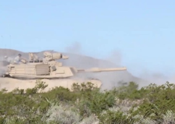 B-roll: Combat team tests tanks for the first time following armor conversion
