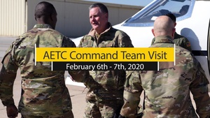 AETC Command Team Visit