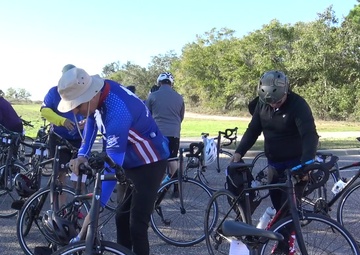Wounded Warrior Soldier Ride hosted aboard NAS Pensacola
