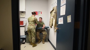 179th Security Forces Squadron Returning Deployers In-Processing (B-Roll)