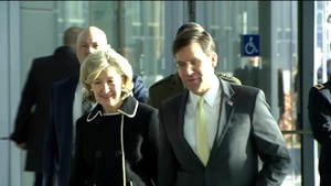 Ministers arrivals at the NATO Defence Ministers meeting, United States (DAY 1)