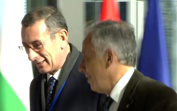 Ministers' arrivals at the NATO Defence Ministers meeting: BUL, UK, HUN, NOR, PRT, CZE, UKR, HRV and SVN (DAY 1)