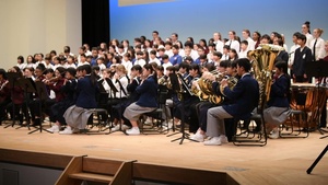 MCAS Iwakuni, Japanese children perform for 10th US-Japan Friendship concert