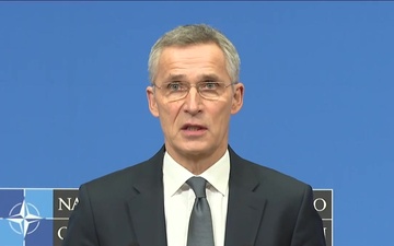 Meeting of NATO Defense Ministers (Day 2): Press conference by the NATO Secretary General (opening remarks), International Version