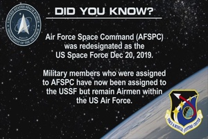 U.S. Space Force: "Did You Know" #1