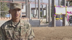 Cobra Gold 20: U.S. Army Pfc. Pen talks about pillar-raising ceremony *interview*