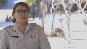 Cobra Gold 20: Thai school teacher discusses impact of Humanitarian Civic Action on her community  *interview*