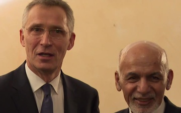 NATO Secretary General bilateral meeting with President of Afghanistan