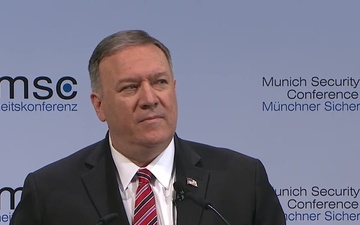 U.S. Michael R. Pompeo Remarks at the 2020 Munich Security Conference